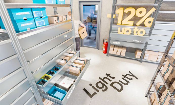 Cassetti Light Duty Super 1-2-3 e Unirack: fino al -12% per applicazioni a carico ridotto